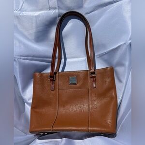 Dooney & Bourke - Pebble Leather Small Lexington Shopper - Brown